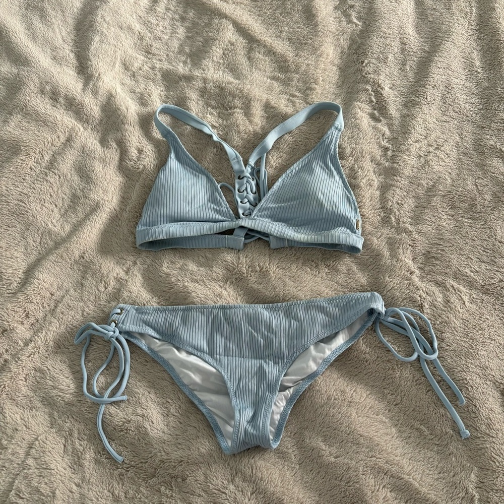 Victoria’s Secret PINK Baby Blue Bikini